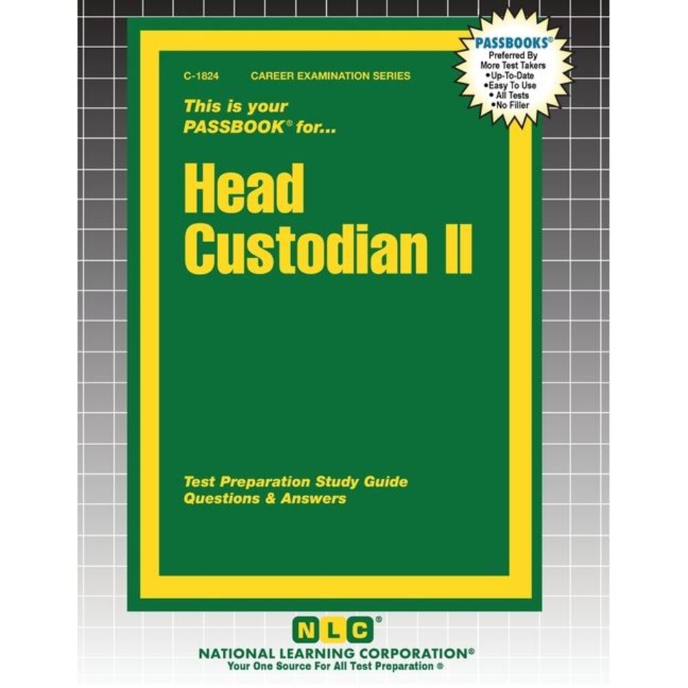 Head Custodian II -- Passbooks